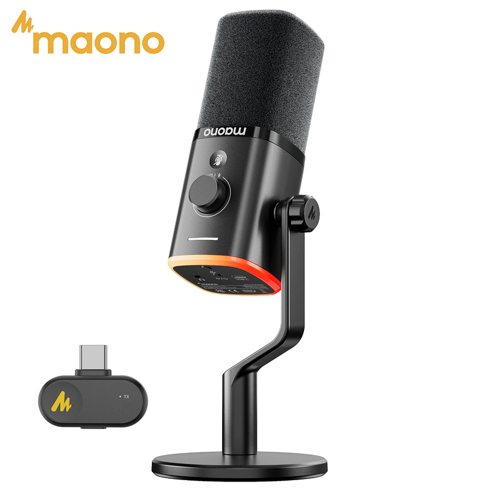 MAONO PD100W Wireless USB Dyna - огляд і ціна Pc Gaming Live Streaming