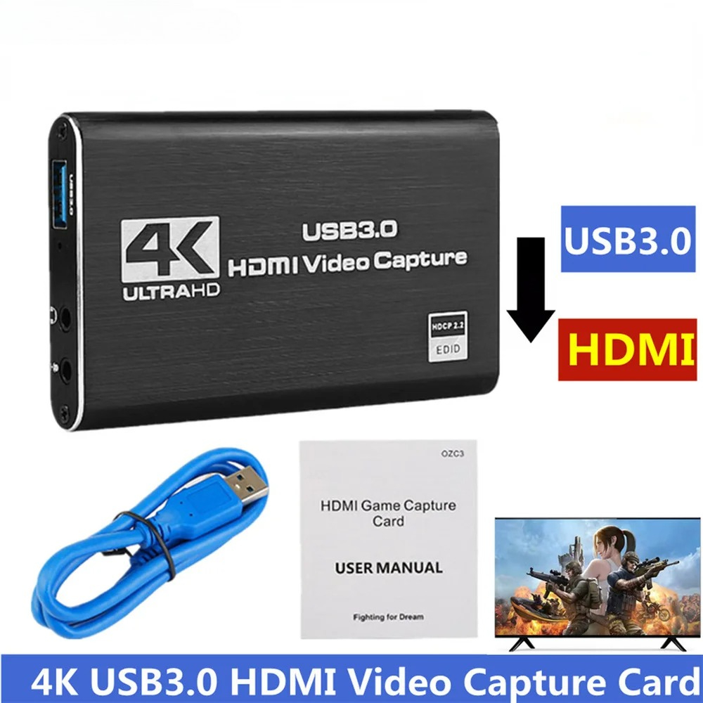 4K USB 3.0 Video Capture Card  - огляд і ціна Capture Card Hdmi