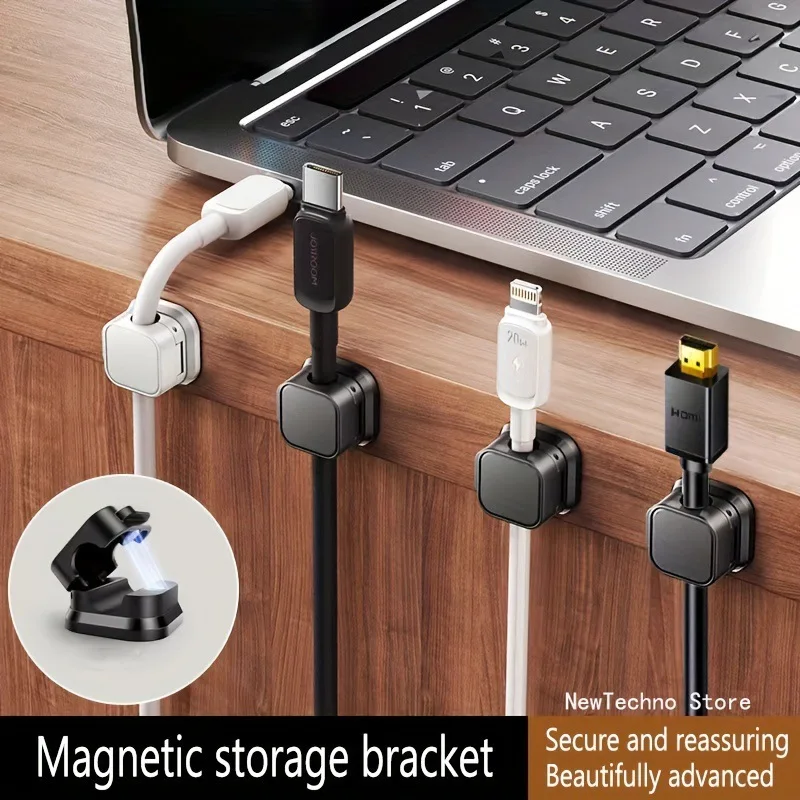 Magnetic Cable Organizer, Wall - огляд і ціна Desk Cable Organizer