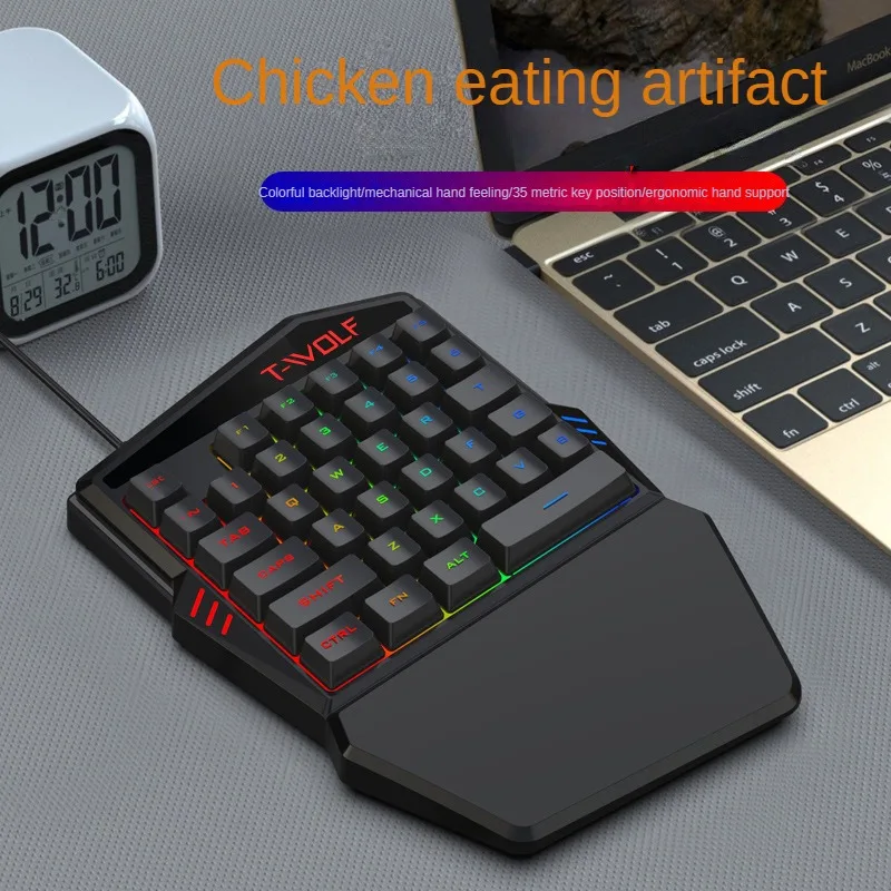 T-WOLF TF900 One Handed Keyboa - огляд і ціна Pc Gaming Kit