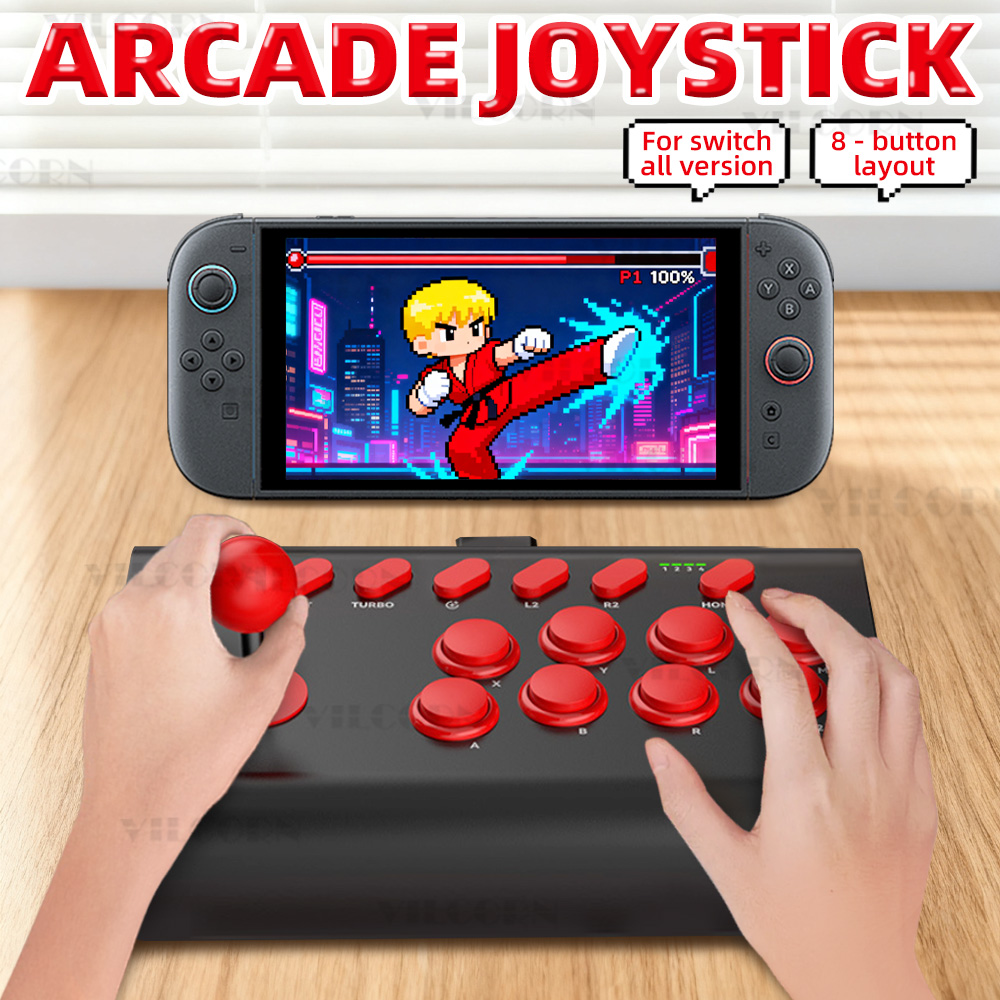 8-Button Arcade Stick For Nint - огляд і ціна Joystick Pc Gaming