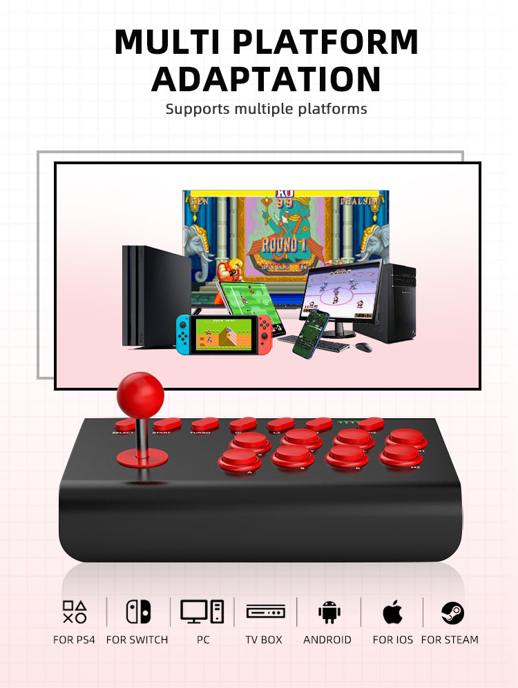 8-Button Arcade Stick For Nint - огляд і ціна Joystick Pc Gaming