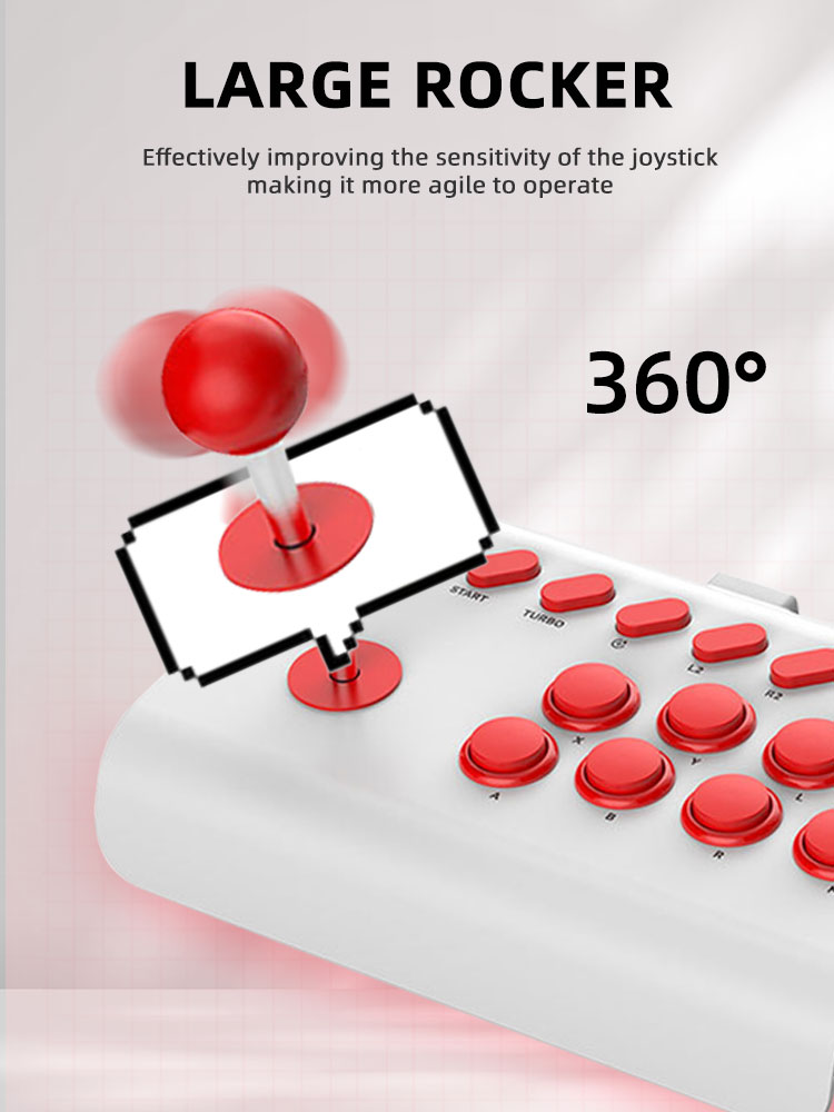 8-Button Arcade Stick For Nint - огляд і ціна Joystick Pc Gaming