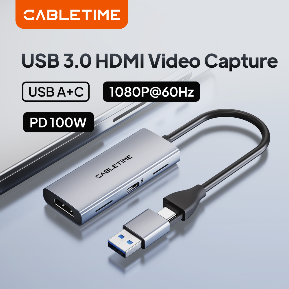 CABLETIME USB 3.0 HDMI Video C - огляд і ціна Capture Card Hdmi