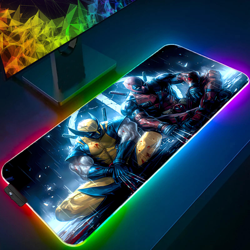LED Mouse Pad Gaming Backlight - огляд і ціна Pc Gaming Keyboards