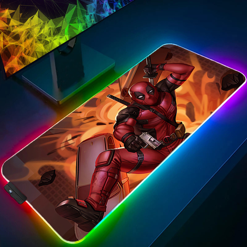 LED Mouse Pad Gaming Backlight - огляд і ціна Pc Gaming Keyboards