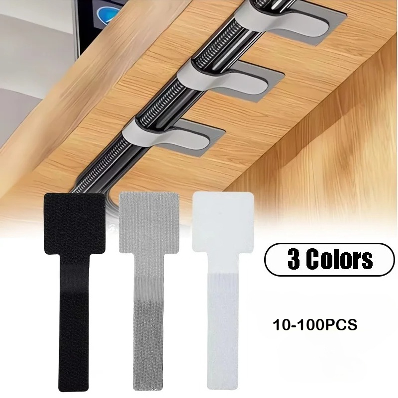 New Reusable Cable Ties Velcro - огляд і ціна Desk Cable Organizer