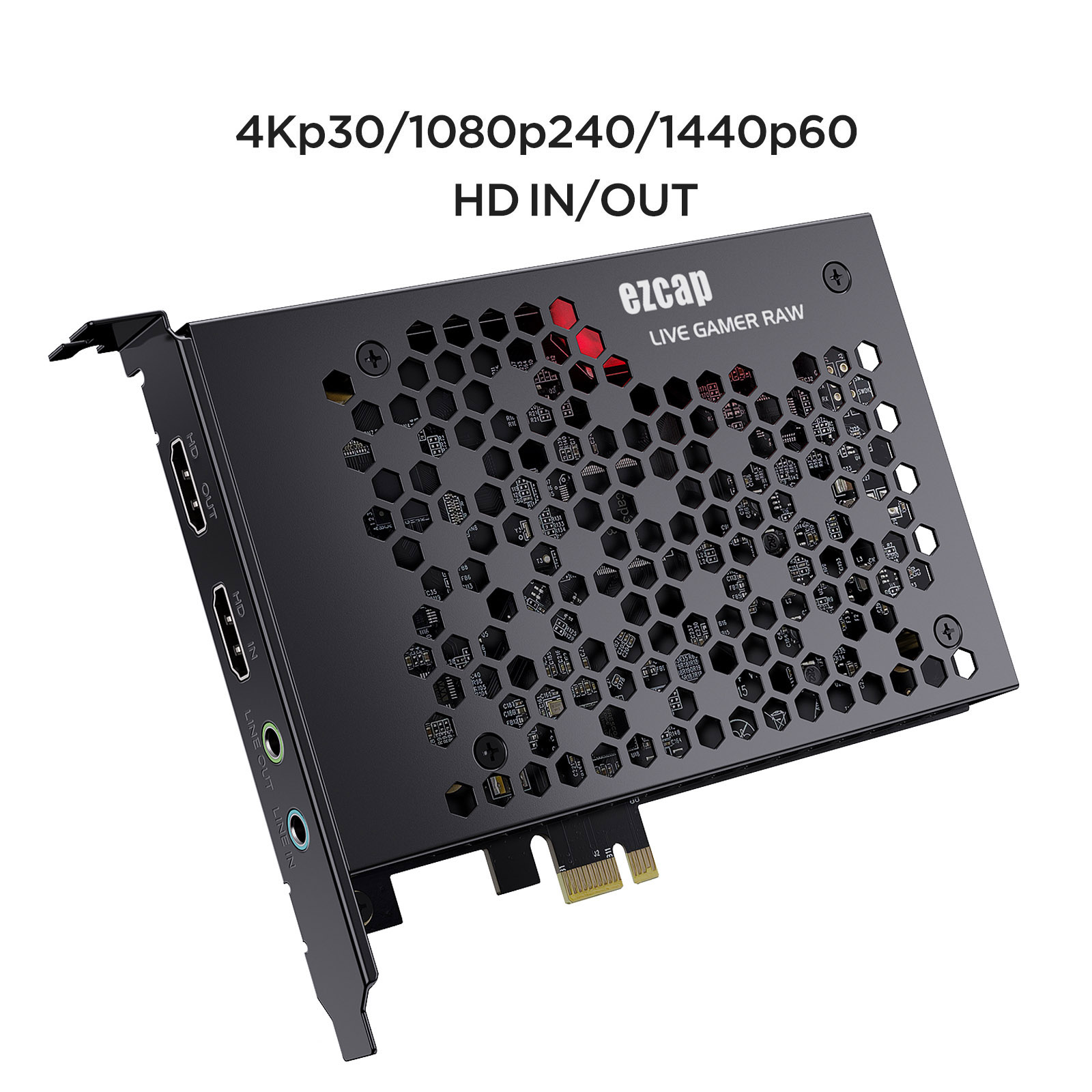 ezcap324B Live Gamer Raw PCIE  - огляд і ціна Capture Card Hdmi
