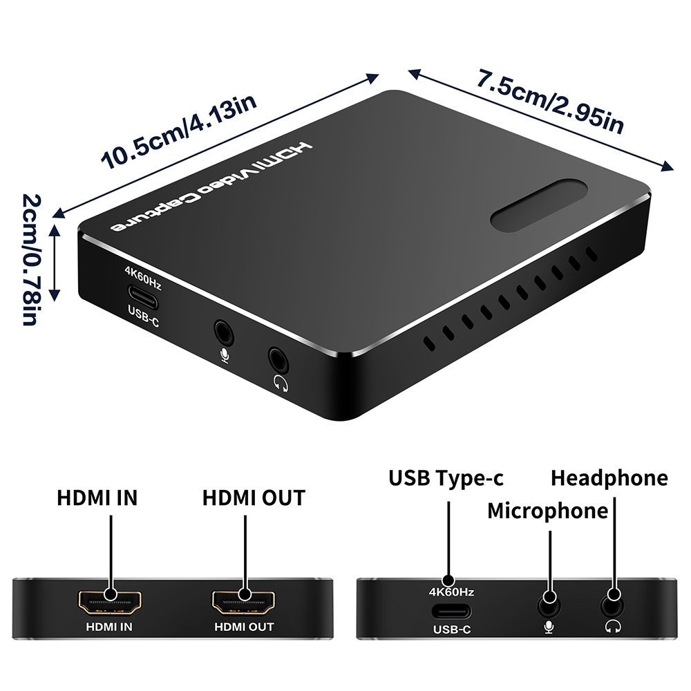 Video Capture Card Compatible  - огляд і ціна Capture Card Hdmi