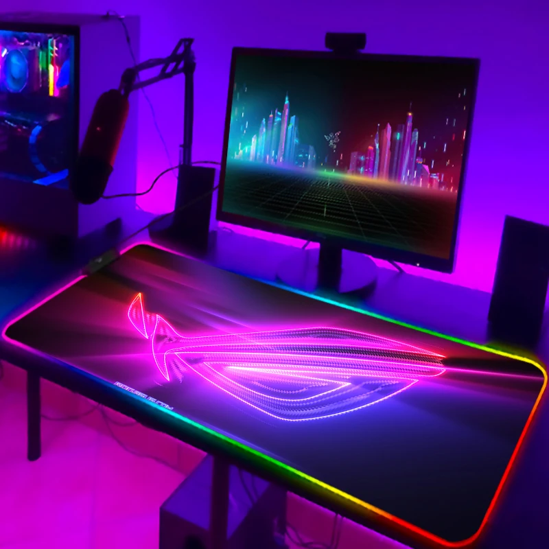 RGB Mousepad Cool ROG Mouse Pa - огляд і ціна Rgb Keyboard Wrist Rest