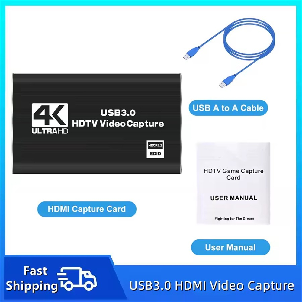 Roreta 4K USB 3.0 Video Captur - огляд і ціна Capture Card Hdmi