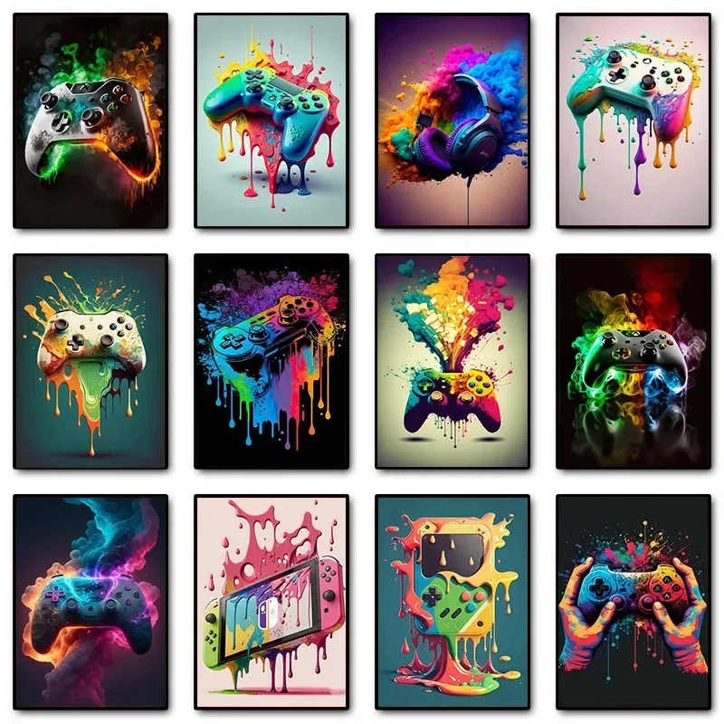 Colorful Pop Art Gamer Control - огляд і ціна Gaming Controller