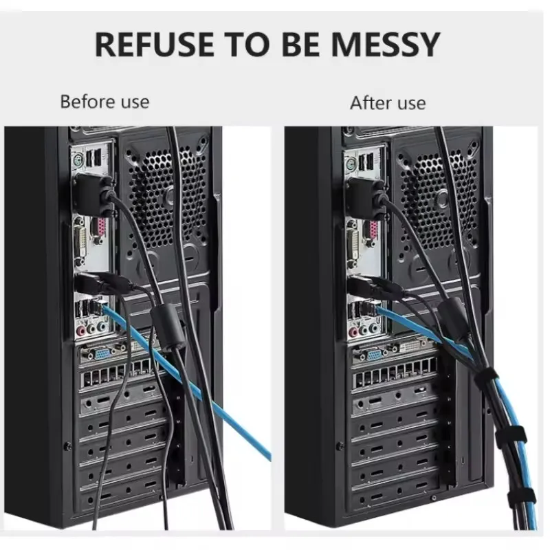 1/5M Cable Manager Data Cable  - огляд і ціна Desk Cable Organizer