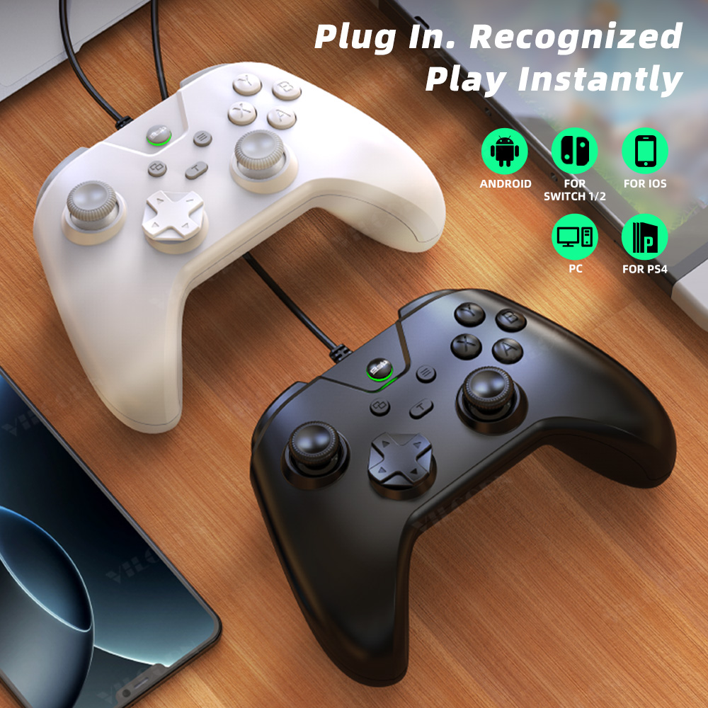 VILCORN Wired Gaming Controlle - огляд і ціна Joystick Pc Gaming