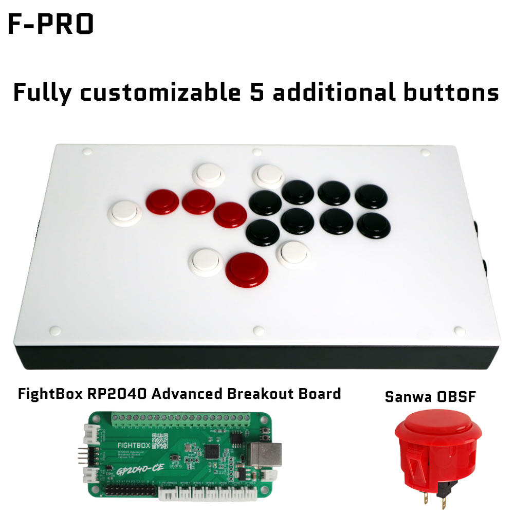 FightBox F-PRO All Button Leve - огляд і ціна Joystick Pc Gaming