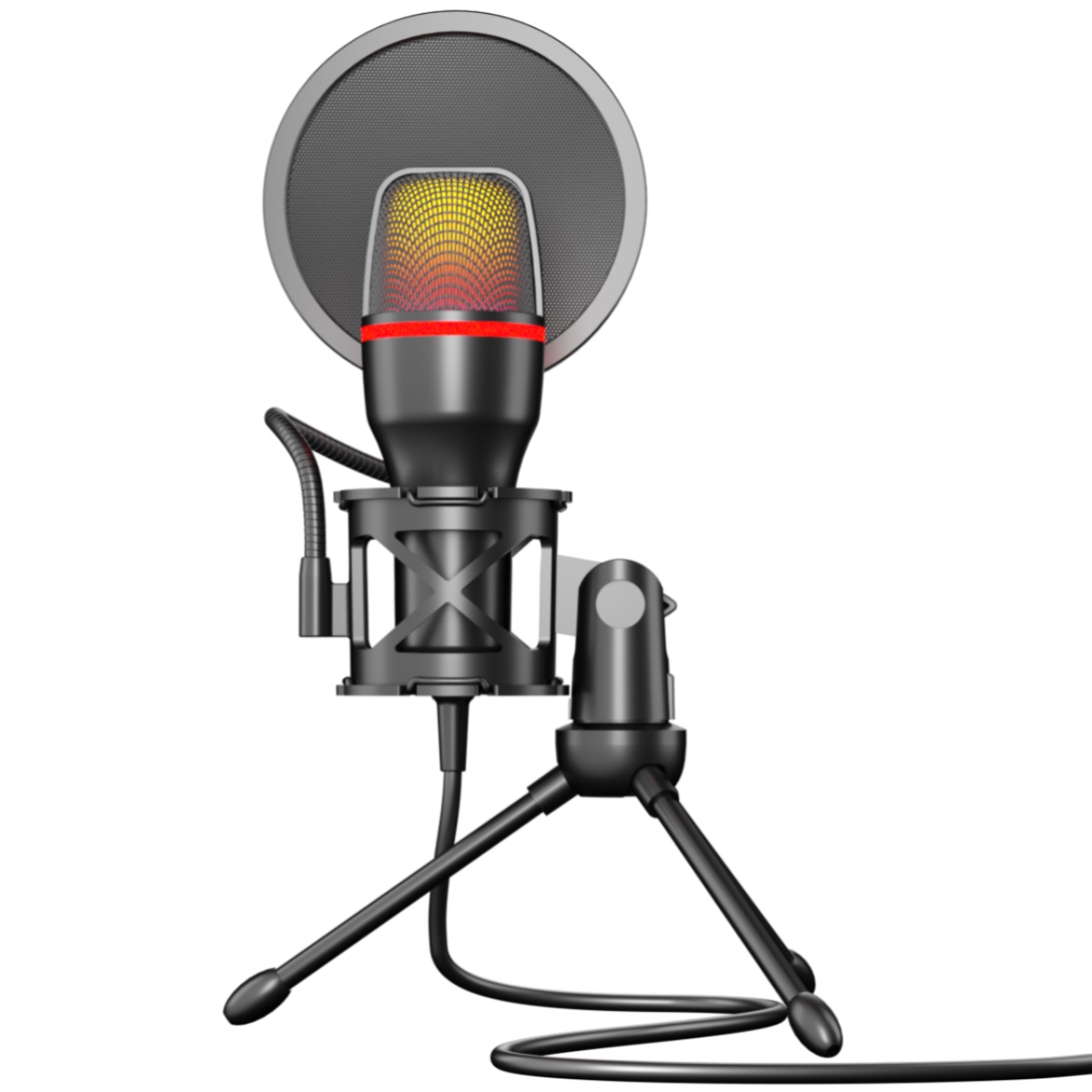 Professional Condenser Microph - огляд і ціна Pc Gaming Live Streaming