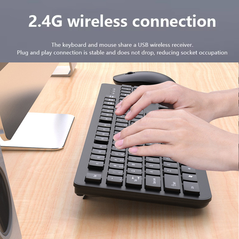 2.4G Wireless Keyboard Mouse S - огляд і ціна Pc Gaming Kit