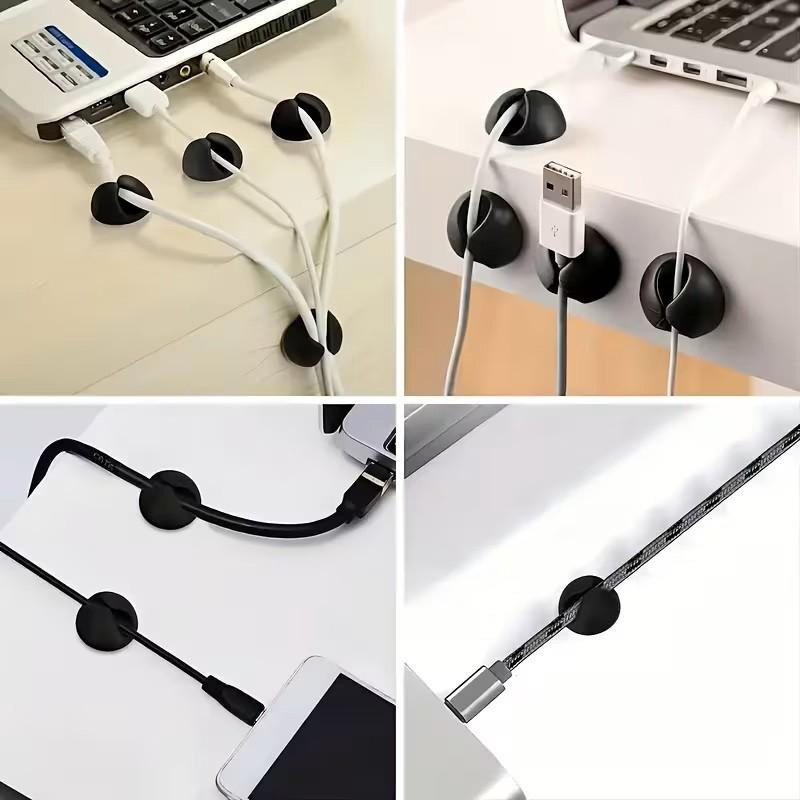 6/10/18-Piece Cable Organizer  - огляд і ціна Desk Cable Organizer