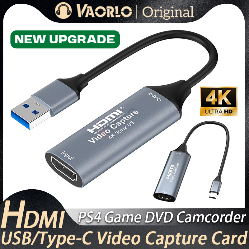 4K USB3.0/Type-C Video Capture - огляд і ціна Capture Card Hdmi