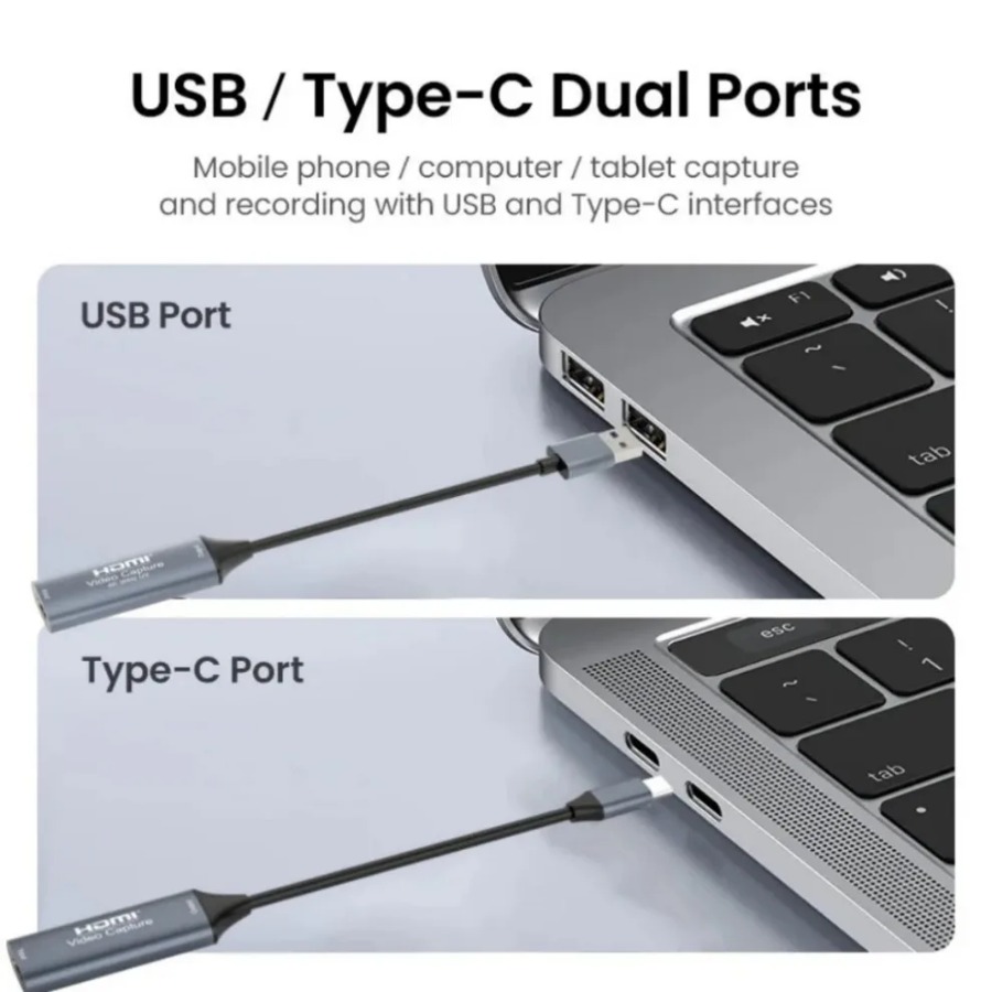4K USB3.0/Type-C Video Capture - огляд і ціна Capture Card Hdmi