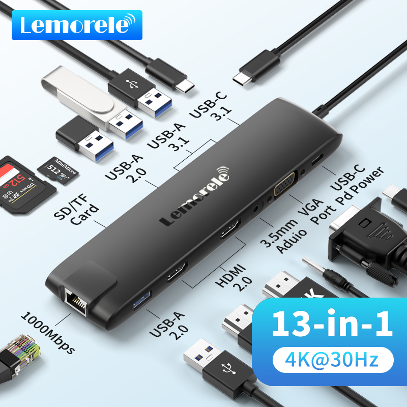 Lemorele TC96 USB Hub USB 3.1  - огляд і ціна Usb Hub Gaming