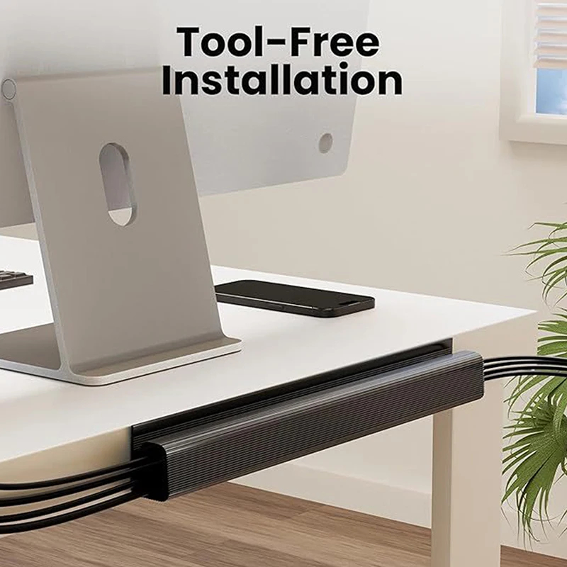 40cm/15.75in Under Desk Cable  - огляд і ціна Desk Cable Organizer
