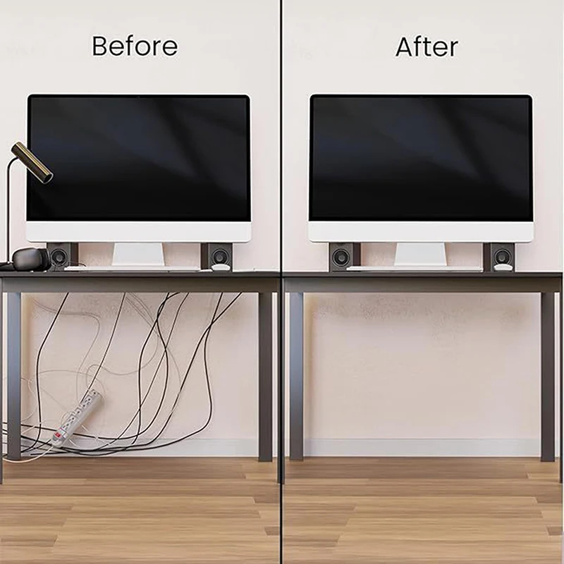 40cm/15.75in Under Desk Cable  - огляд і ціна Desk Cable Organizer