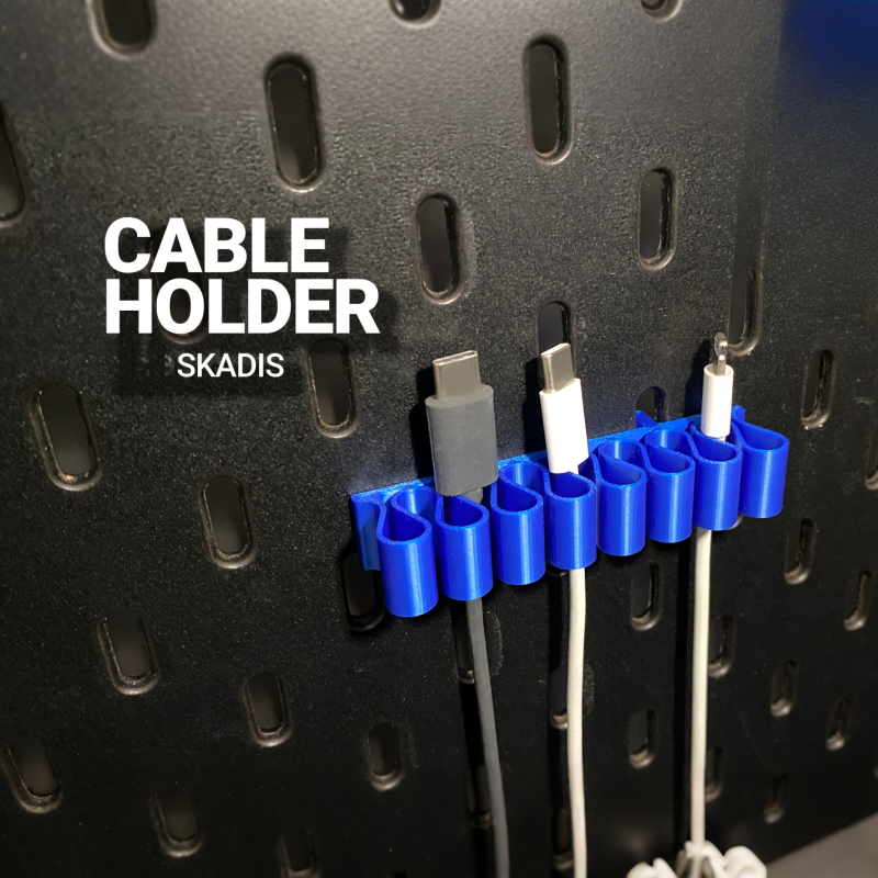 Cable Organizer Clip Pegboard  - огляд і ціна Desk Cable Organizer