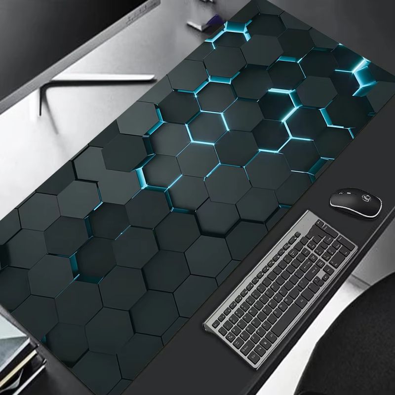 VIKAMA Black Neon Broken Rock  - огляд і ціна Rgb Keyboard Wrist Rest