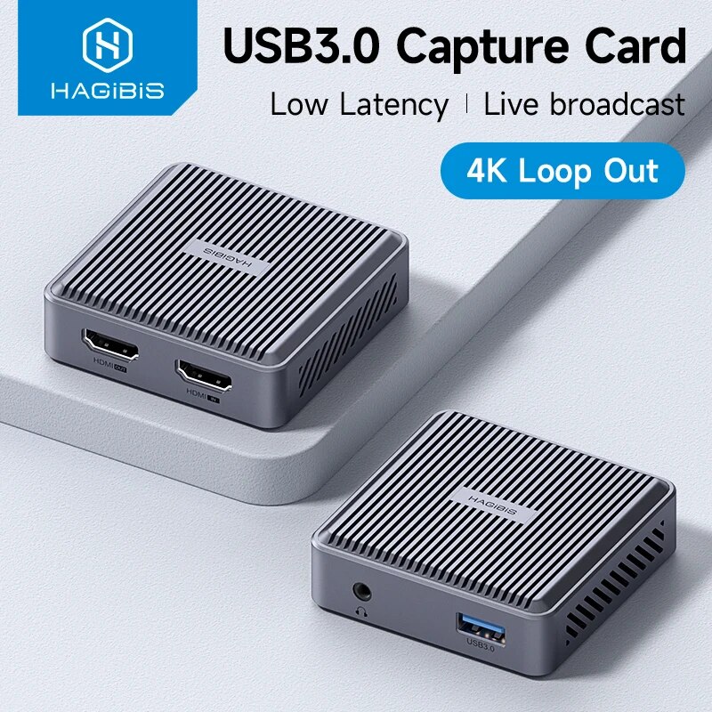 Hagibis 4K HDMI-Compatible Vid - огляд і ціна Capture Card Hdmi