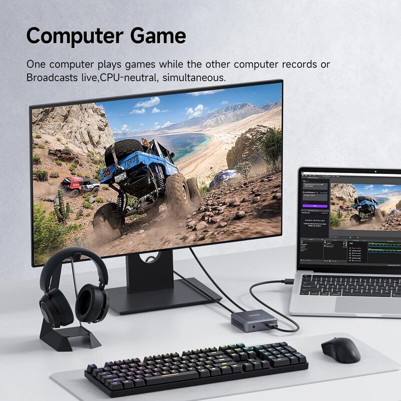 Hagibis 4K HDMI-Compatible Vid - огляд і ціна Capture Card Hdmi