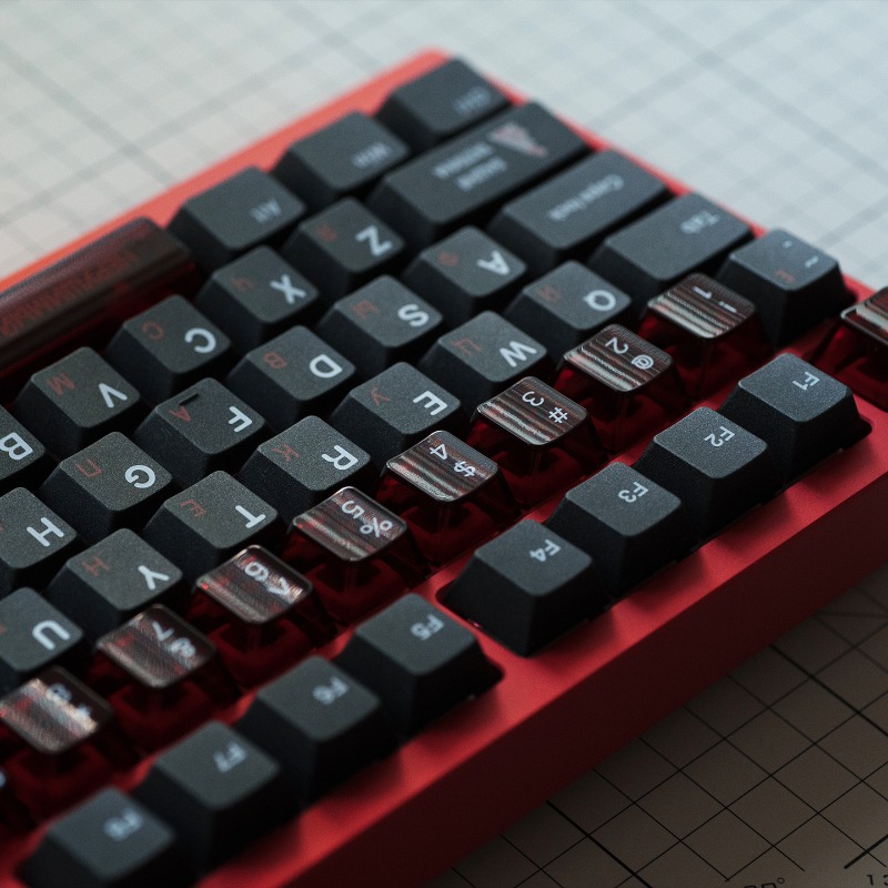 Soviet Black Theme Keycaps Set - огляд і ціна Pc Gaming Set